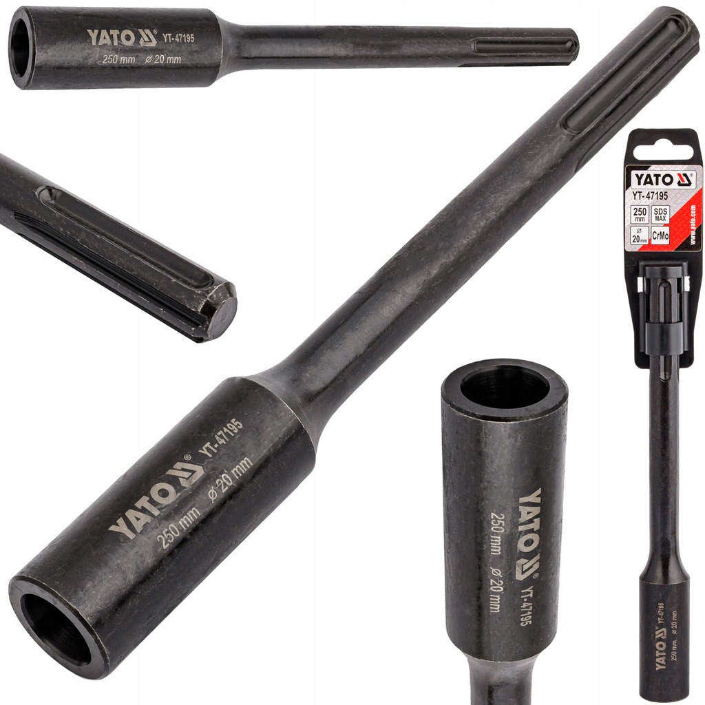 Pobijak do uziomów i gwoździ SDS-MAX Yato YT-47195