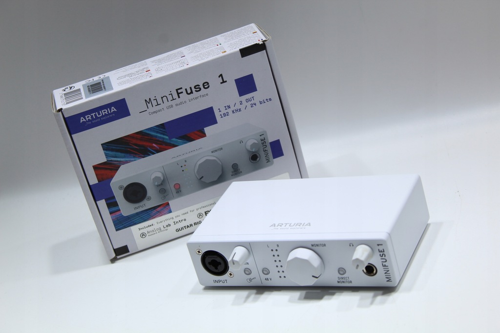 BDB Arturia MiniFuse 1 White interfejs audio USB Komplet