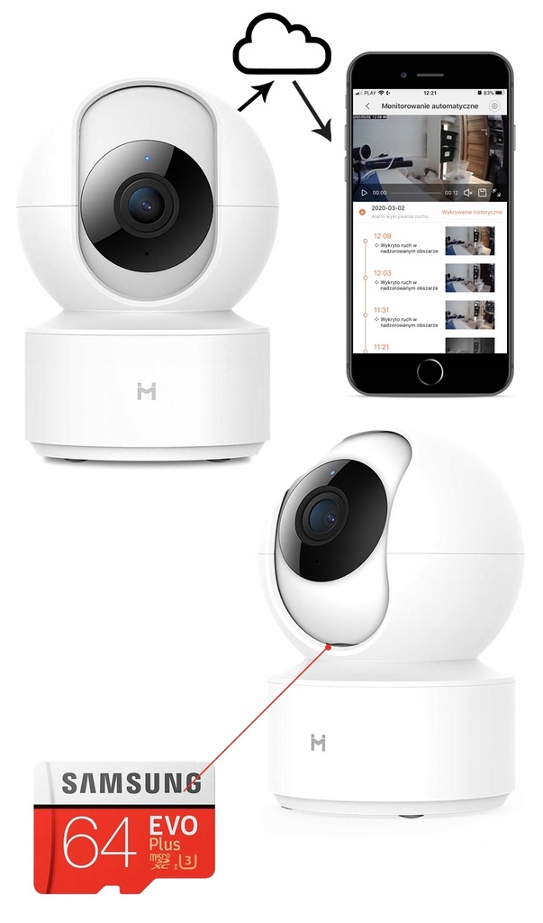 Купить IMILAB MI HOME IP-камера 1080p Облачное отслеживание: отзывы ...