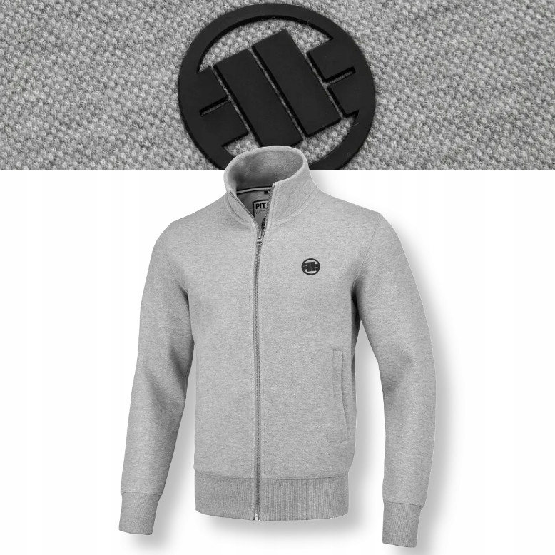 Męska Bluza rozpinana Pique Small Logo Pitbull
