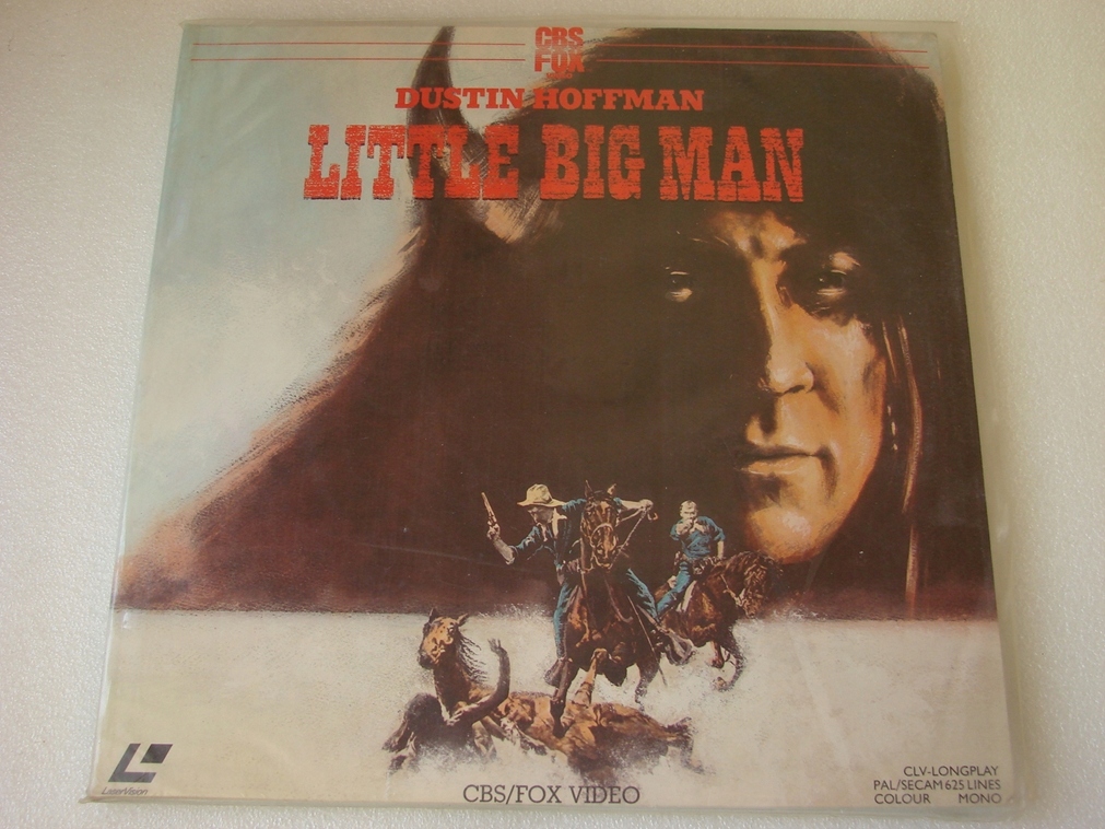 LITTLE BIG MAN Mały Wielki Człowiek 2xLV LaserDisc