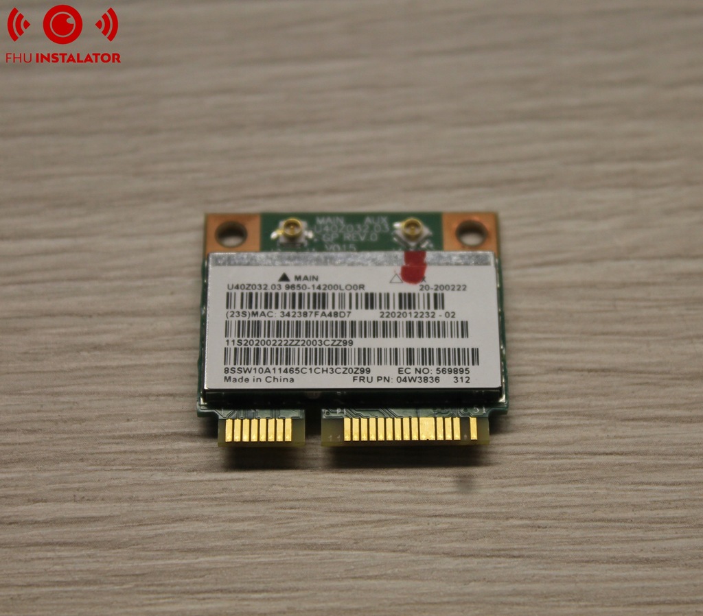 Karta Sieciowa Lenovo G500 G505 G510 WLAN WiFi