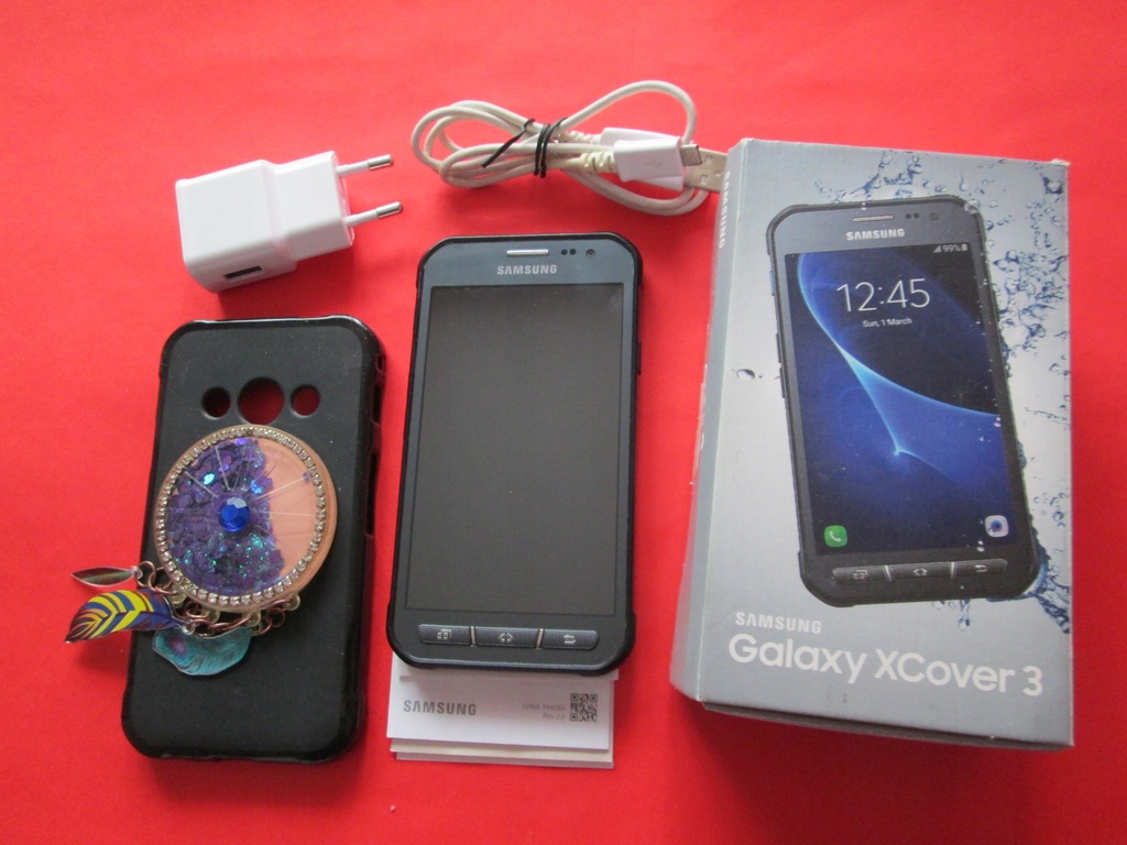 Niezawodny Samsung Xcover3 G389F-BDB stan KPL