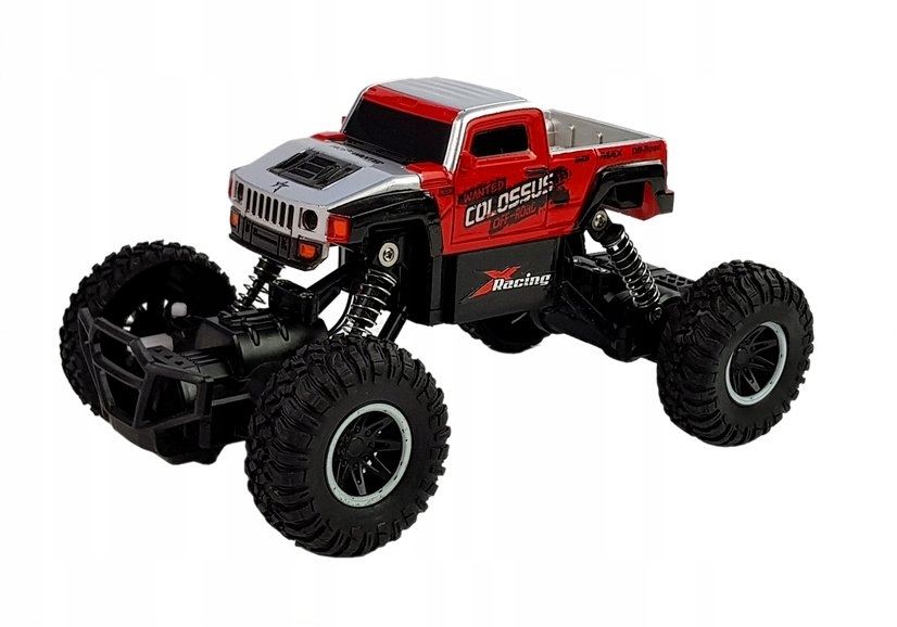 AUTO RC MONSTER TRUCK ZDALNIE STEROWANY RED 1:20