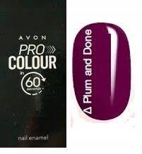 Avon Pro colour 60 s lakier do paznokci Plum&Done