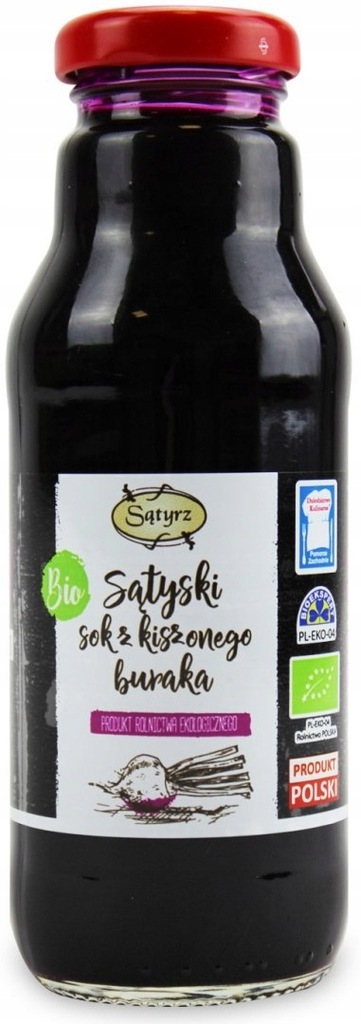 SĄTYSKI SOK Z KISZONEGO BURAKA BIO 300 ml - SĄTYRZ