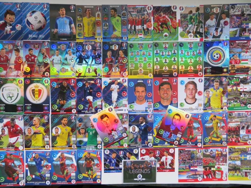 PANINI EURO FIFA 365 2016 KARTY PIŁKARSKIE LIMITED