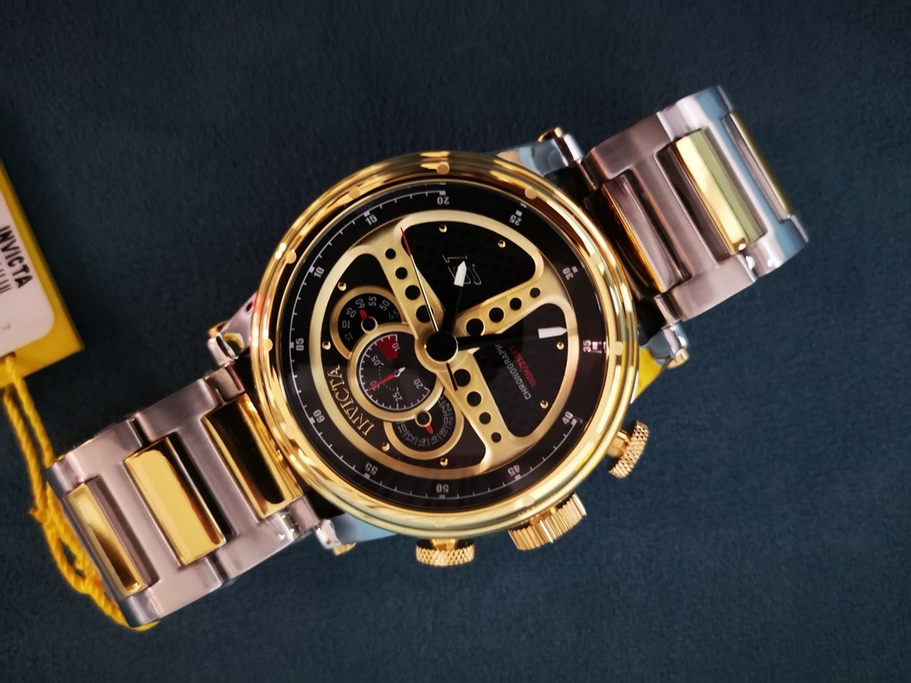 Nowy zegarek Invicta S1 Rally STEERING WHEEL 30578 9984135403