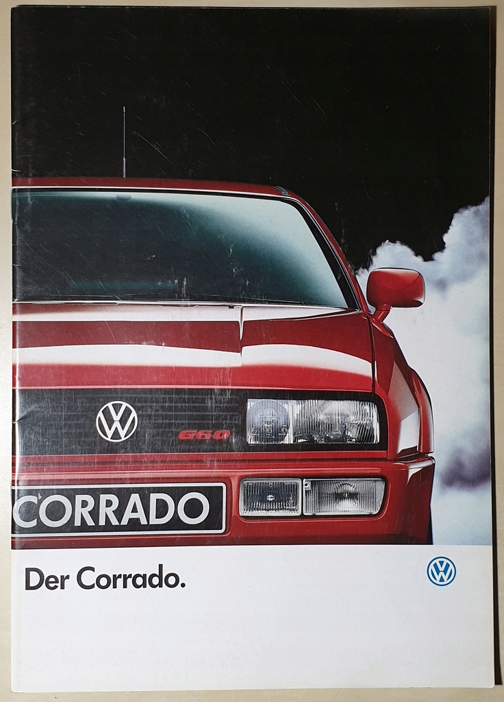 Prospekt Volkswagen Corrado - 1989 r.