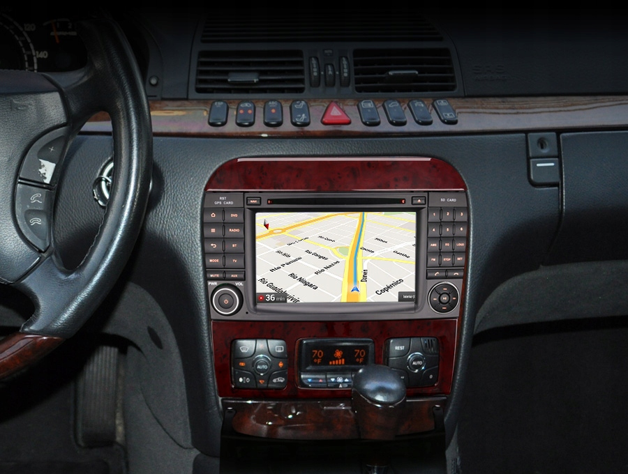 RADIO NAWIGACJA Mercedes W220 W215 ANDROID 9.0 2GB