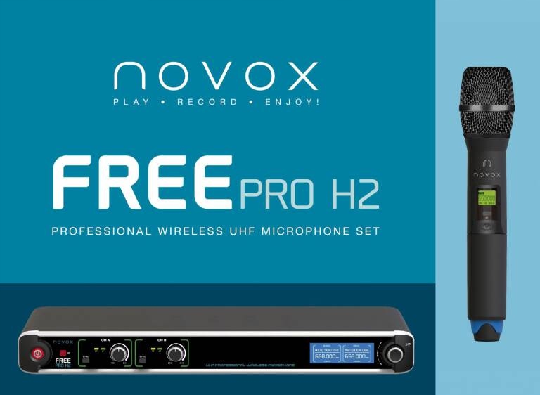 NOVOX FREE PRO H2 MIKROFONY BEZPRZEWODOWE