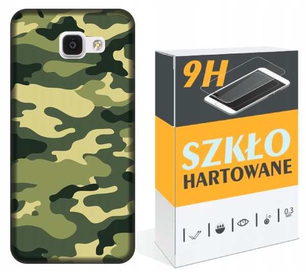 ETUI SZKŁO Samsung Galaxy A5 2016 wojsko moro