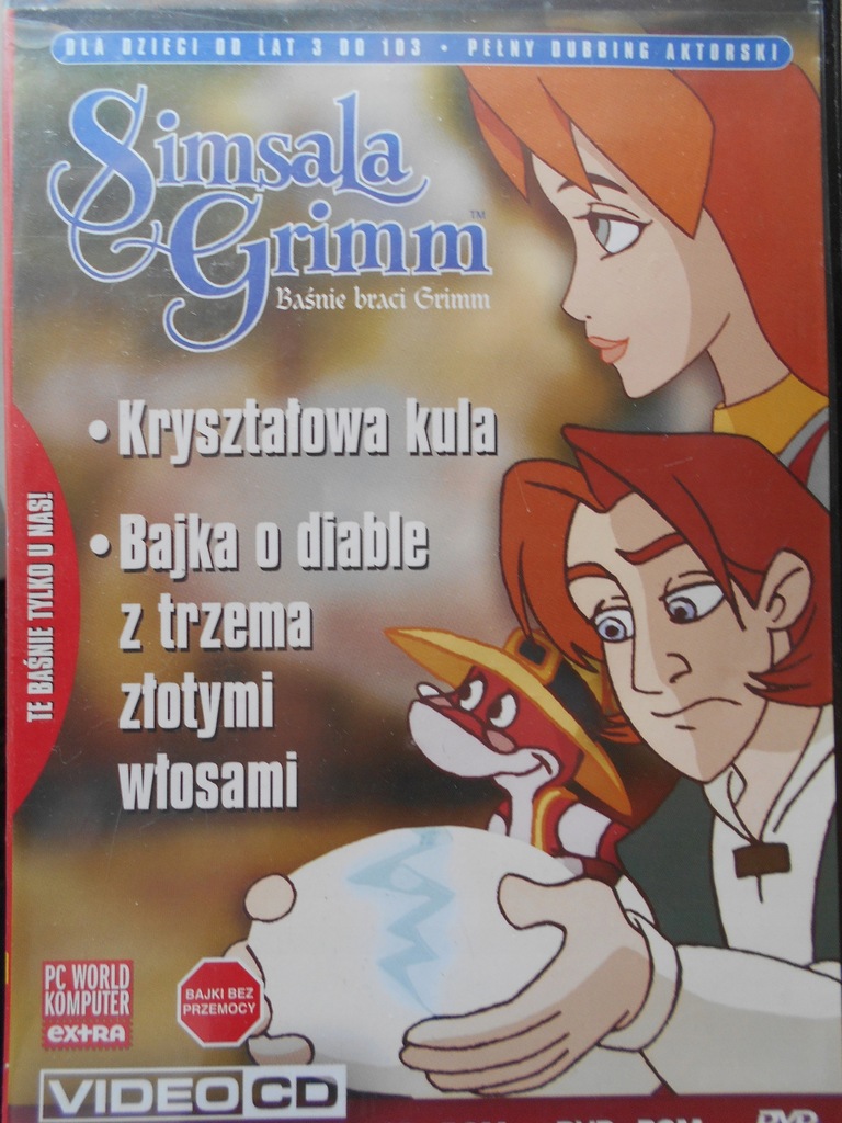 SIMSALA GRIMM KRYSZTAŁOWA KULA BAJKA O DIABLE VCD