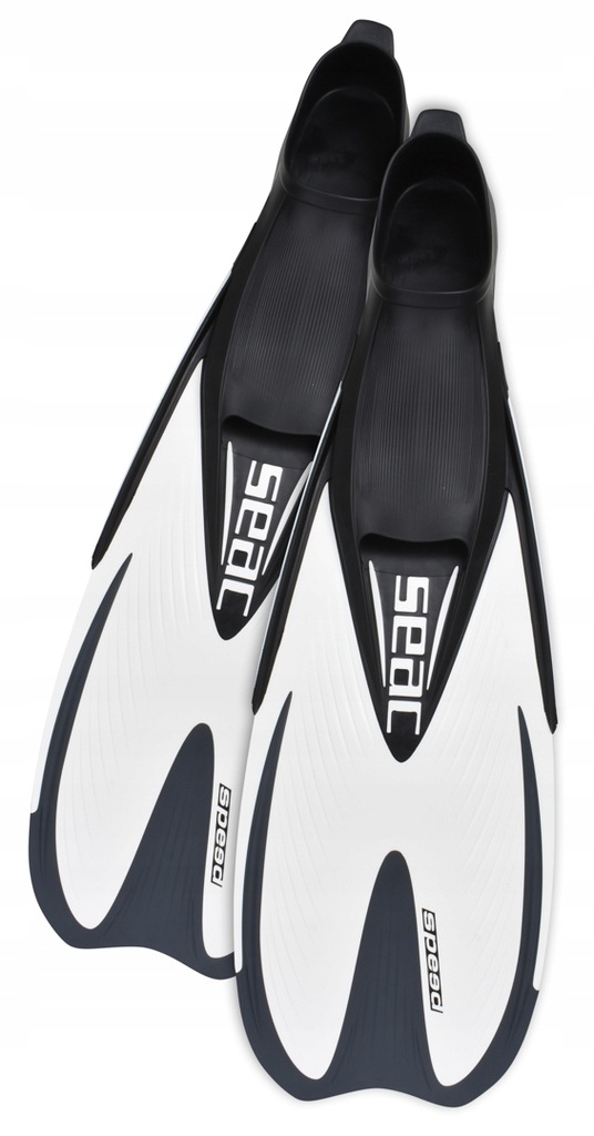 Płetwy kaloszowe SEAC SPEED białe czarne rozmiar 34/35
