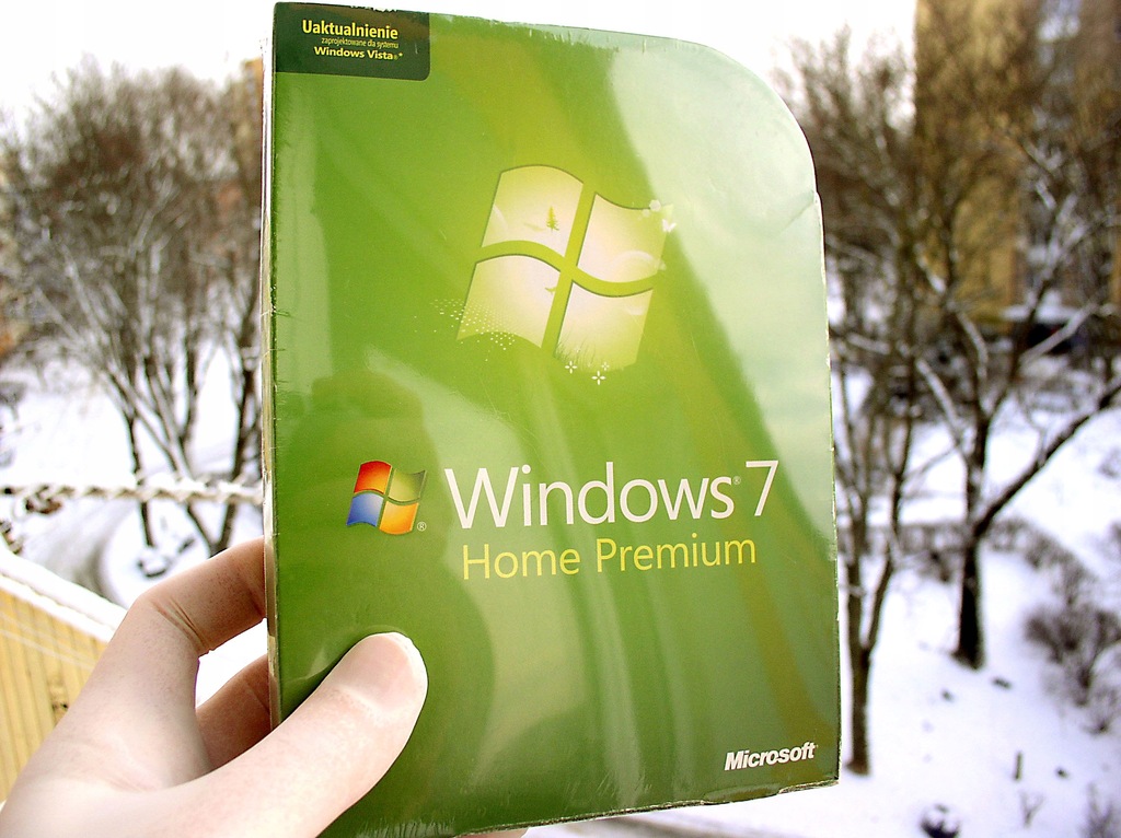 Fabrycznie Nowy Microsoft Windows 7 PL licytacja od 1zł
