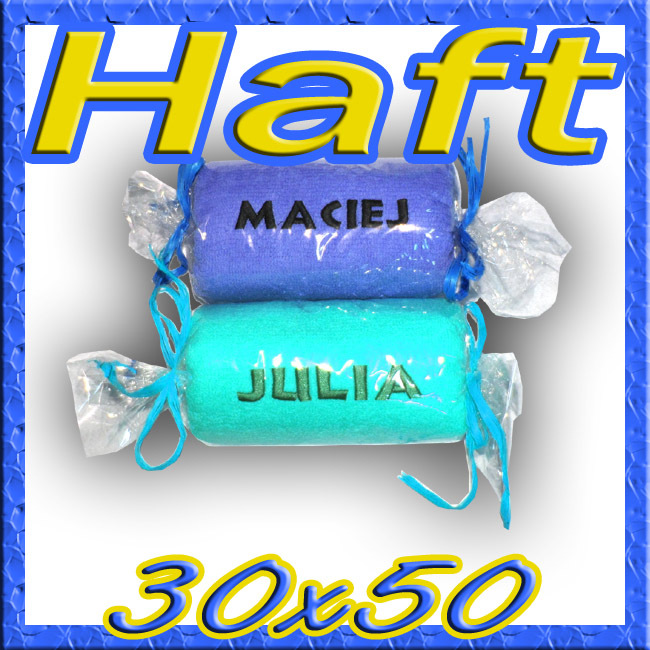 RĘCZNIK Z HAFTEM 30x50 550g haft