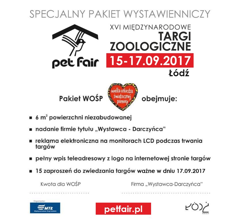 MTŁ - miejsce wystawowe na tagrach PET FAIR