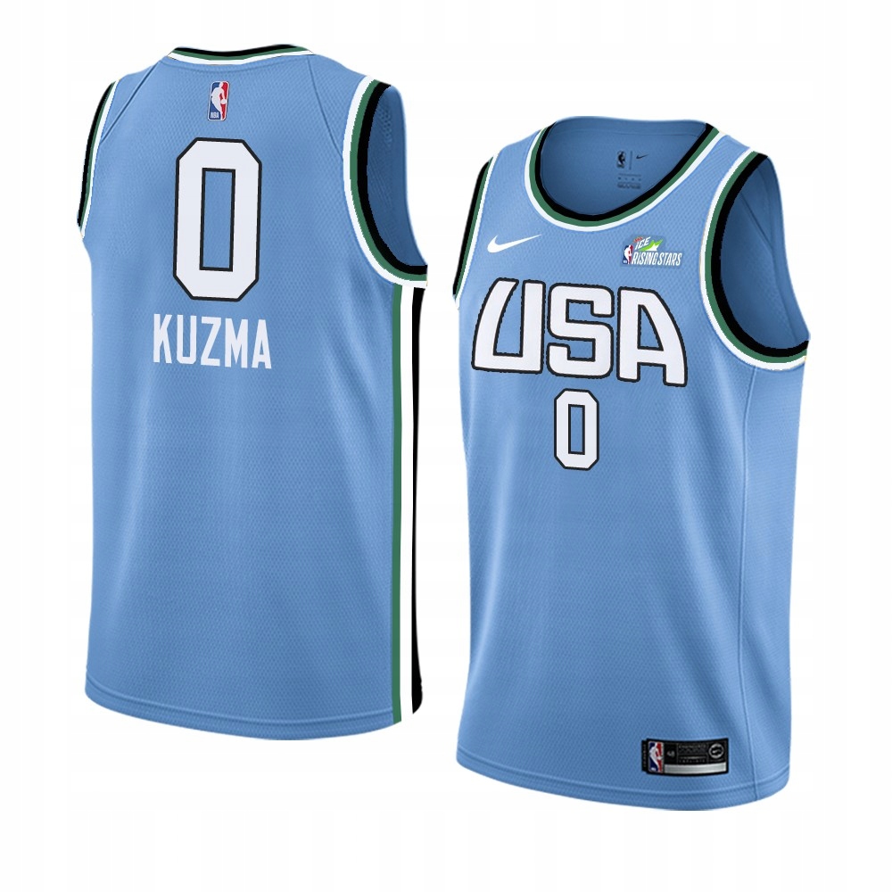 NBA USA Koszykówka Koszulkas # 0 kuzma-XS