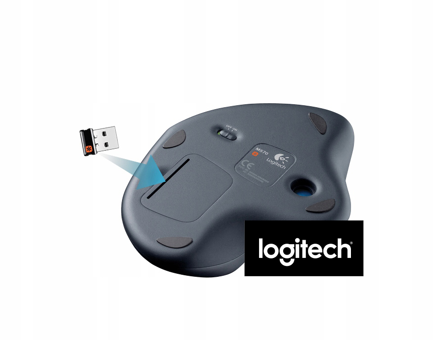 Купить БЕСПРОВОДНАЯ ЕДИНСТВЕННАЯ ТРЕКБОЛЬНАЯ МЫШЬ LOGITECH M570: отзывы, фото, характеристики в интерне-магазине Aredi.ru