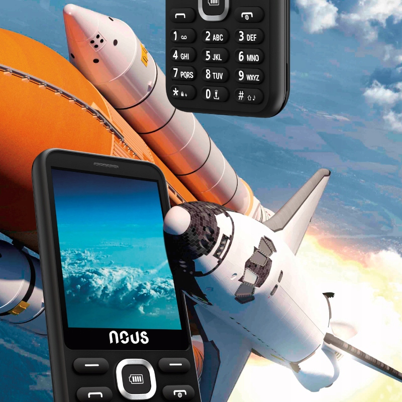 Купить Телефон NOUS Energy (NS2811) с Power Bank Белый: отзывы, фото, характеристики в интерне-магазине Aredi.ru