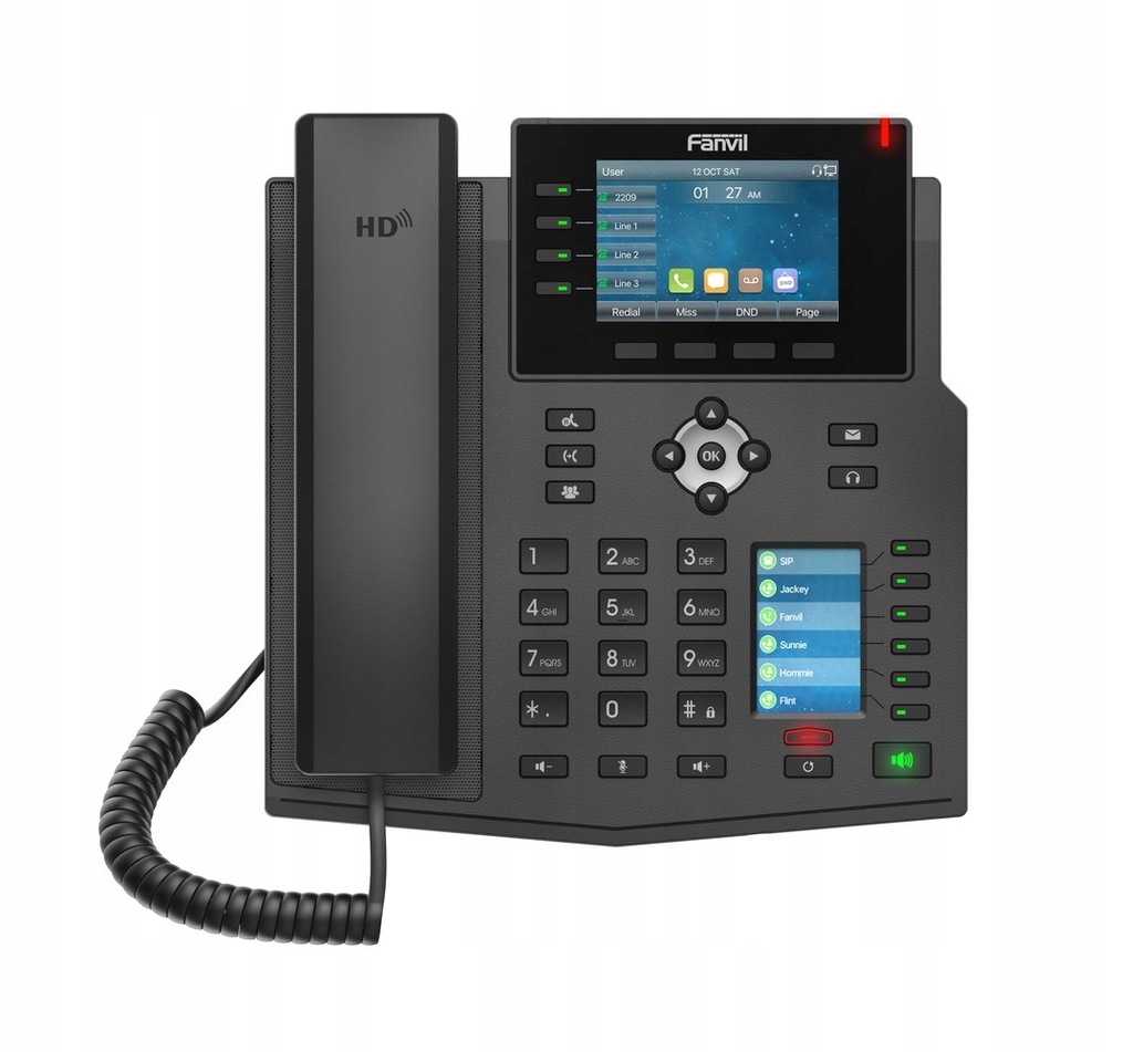 Купить VoIP-телефон Fanvil X5U IPV6HD Audio RJ45 1000 Мбит/с: отзывы, фото, характеристики в интерне-магазине Aredi.ru