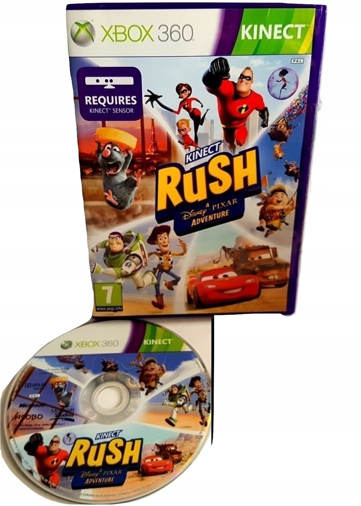 Купить * KINECT RUSH DISNEY PIXAR ADVENTURE * КАК НОВЫЙ: отзывы, фото и ...