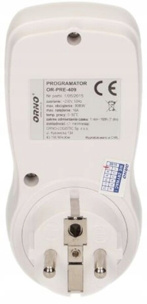 Programator czasowy elektroniczny