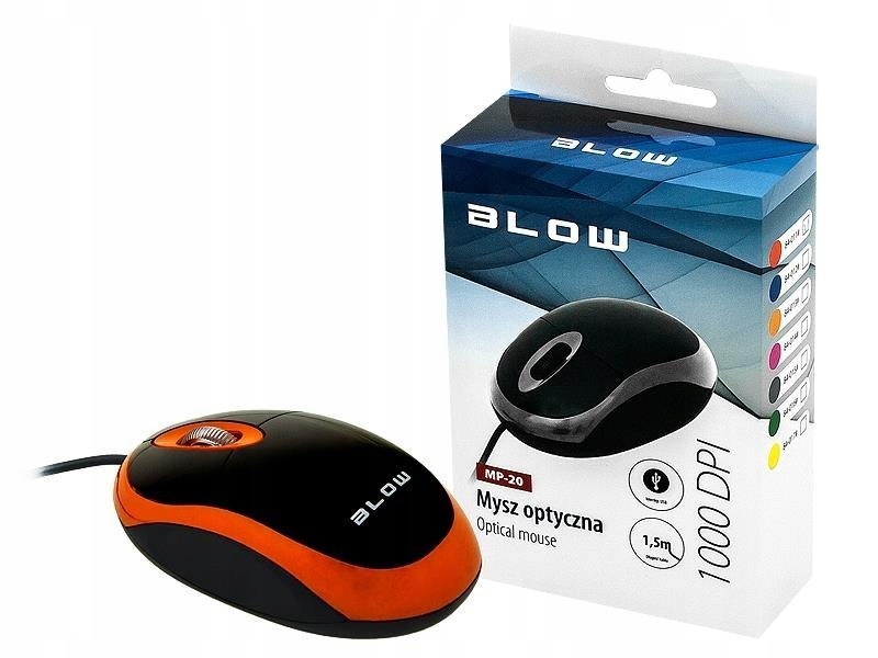 Mysz BLOW Mp-20 84-013# optyczna; 1000 DPI