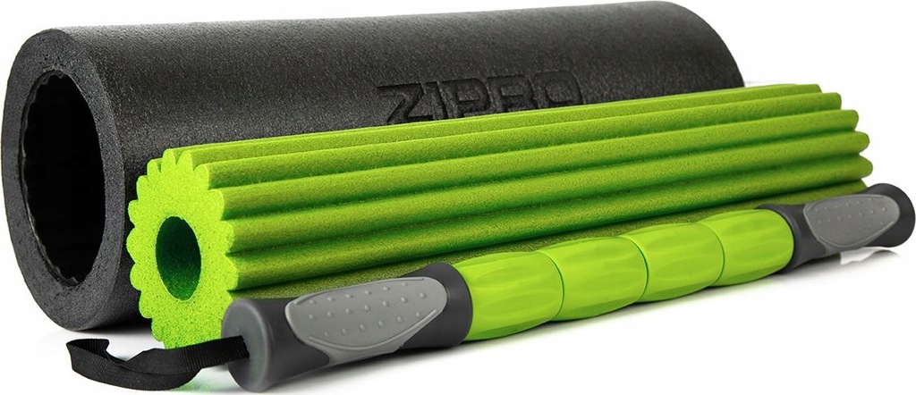 Zipro Zestaw do masażu (3 elem.) lime green