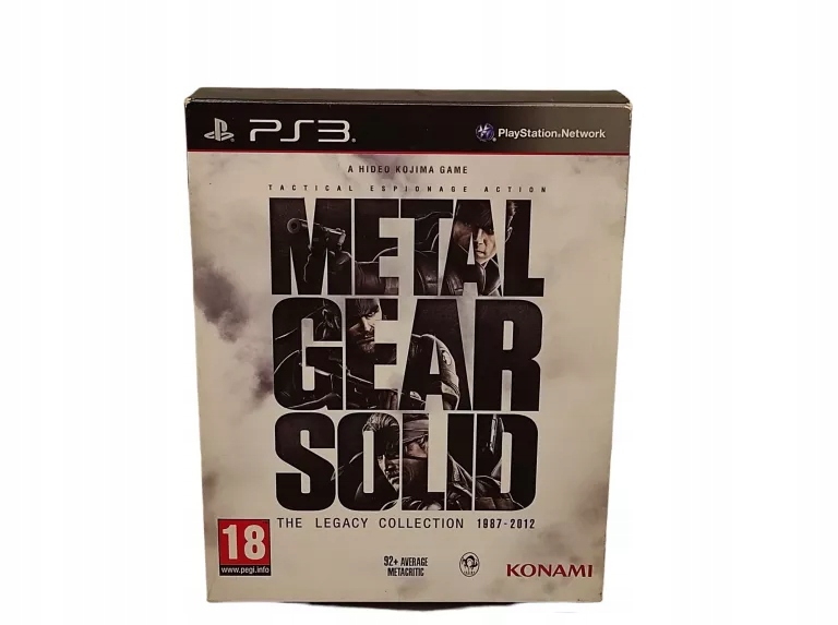 PS3 METAL GEAR SOLID THE LEGACY COLLECTION