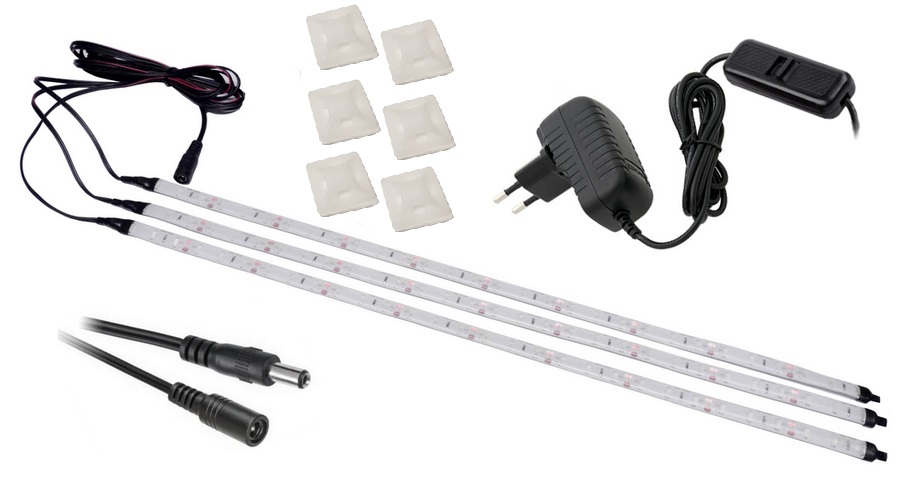 Listwa LED oswietlenie akwarium 5630 3x70cm IP68