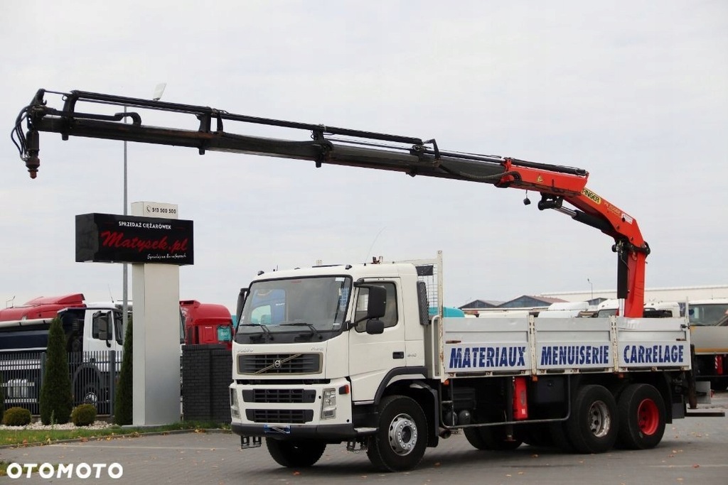 Volvo FM 340 / 6 X 4 / SKRZYNIOWY - 6,4 M / + HDS