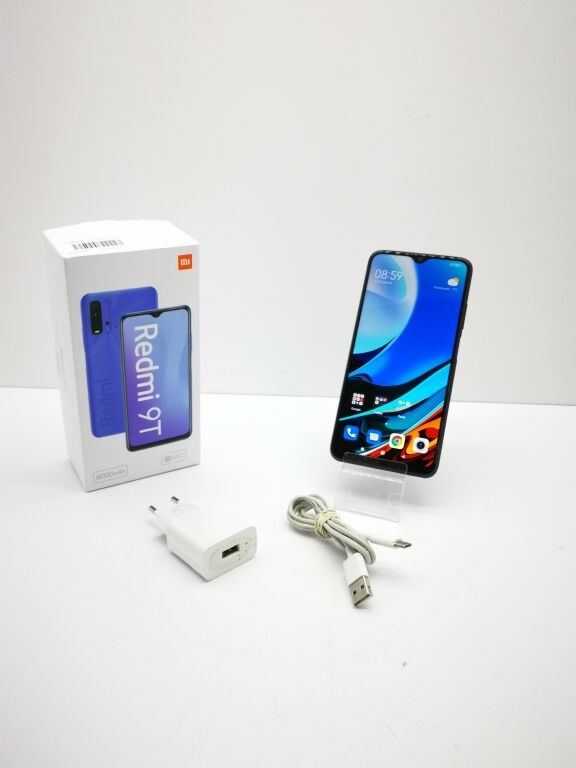 TELEFON XIAOMI REDMI 9T 4/128 RYSA NA APARACIE