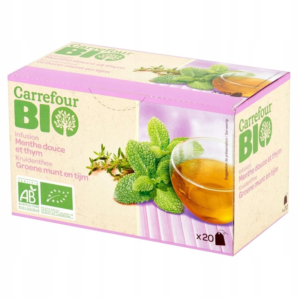 Infusion bio thym CARREFOUR BIO