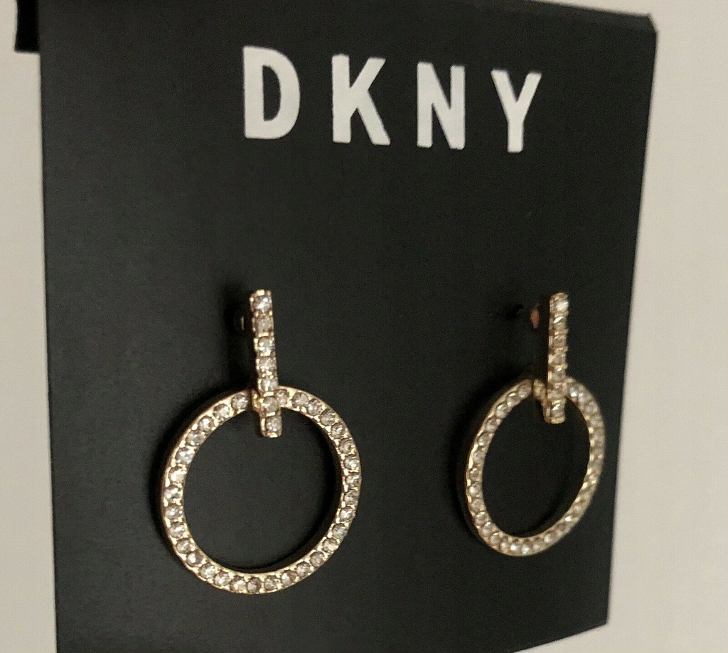 DKNY modne KOLCZYKI w super cenie Prezent