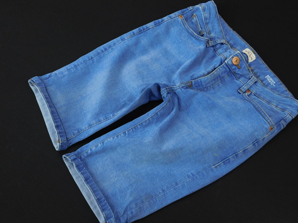 1507d105 RIVER ISLAND spodenki MĘSKIE jeansowe 28
