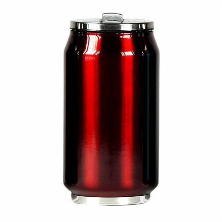 Yoko Design Isotherm Tin Can 280 ml, Shiny red