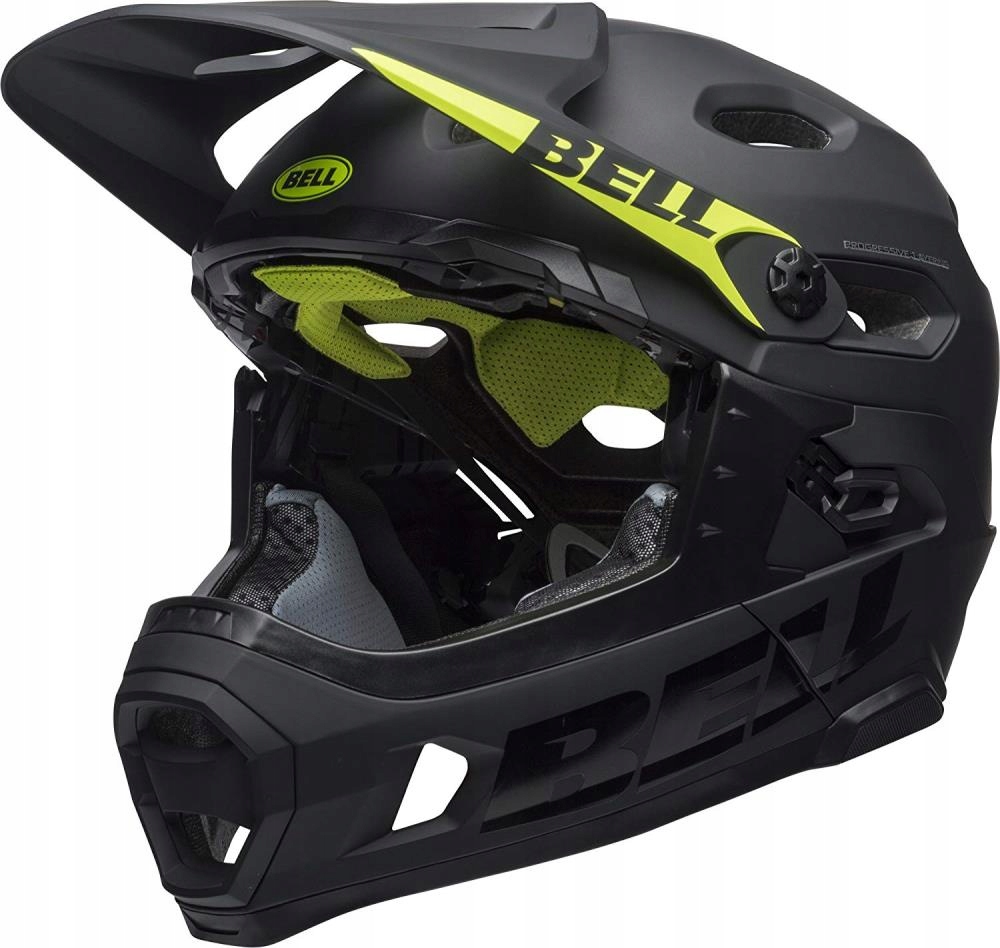 KASK ROWEROWY WYCZYNOWY BELL SUPER DH CZARNY M