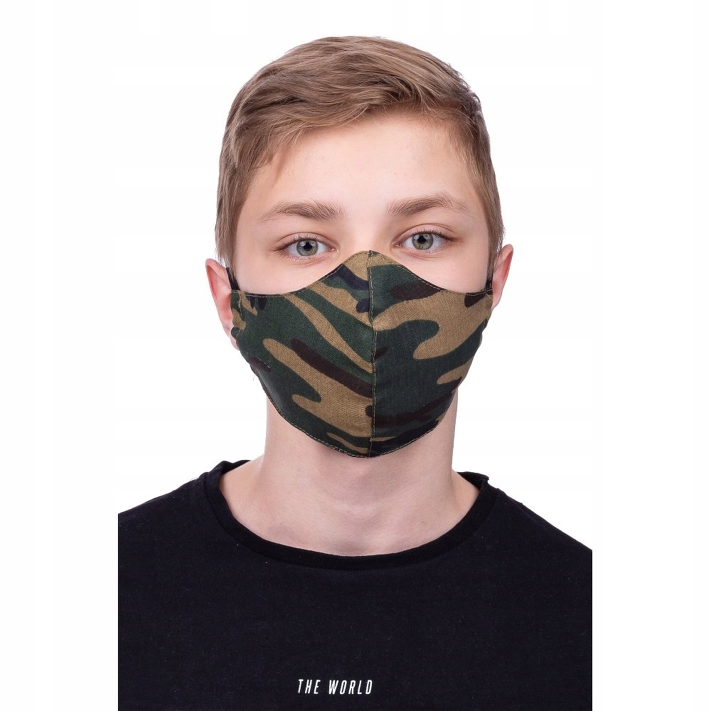 Maska na twarz - profilowana dla dzieci 8-12 lat