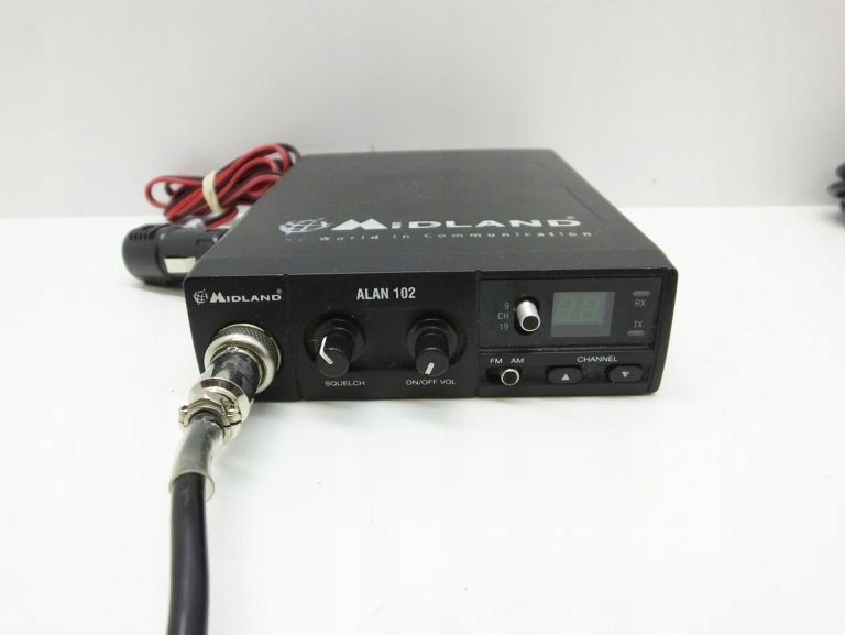 CB RADIO ALAN 102 + ANTENA