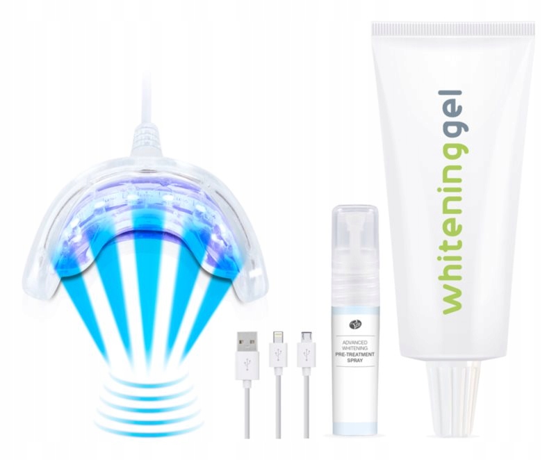 RIO USB teeth whitening zestaw do wybielania zębów