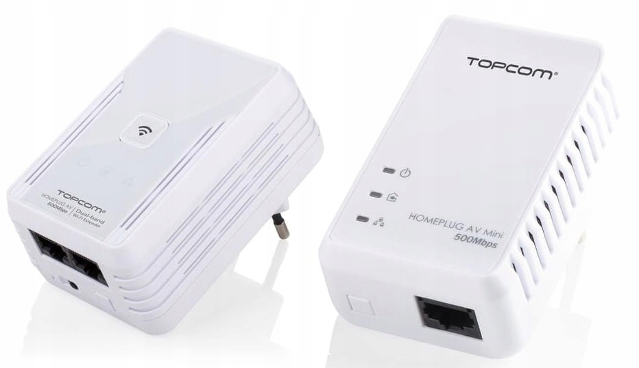 Topcom NS-6711 KIT WIFI Adapter PowerLine 500 Mb/s