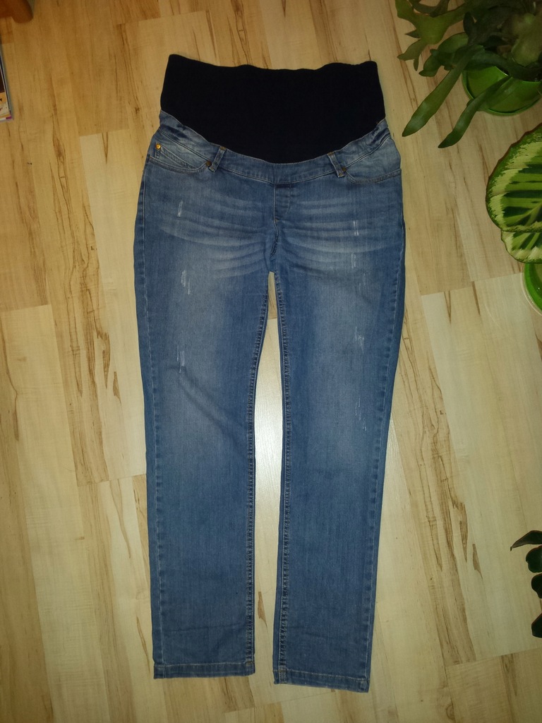 Spodnie ciążowe, Neun9monate, jeans, r 42