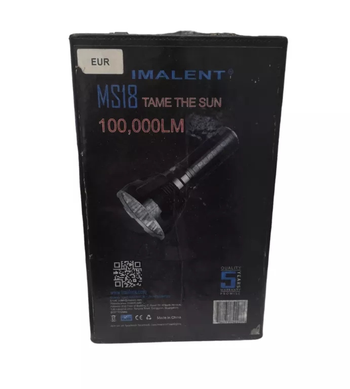 LATARKA IMALENT MS18 NAJMOCNIEJSZA 100000 LUMENÓW - 13410991446 ...