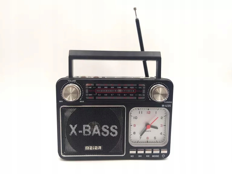 RADIOBUDZIK GŁOŚNIK XBASS MEIER 12199800609 oficjalne archiwum Allegro