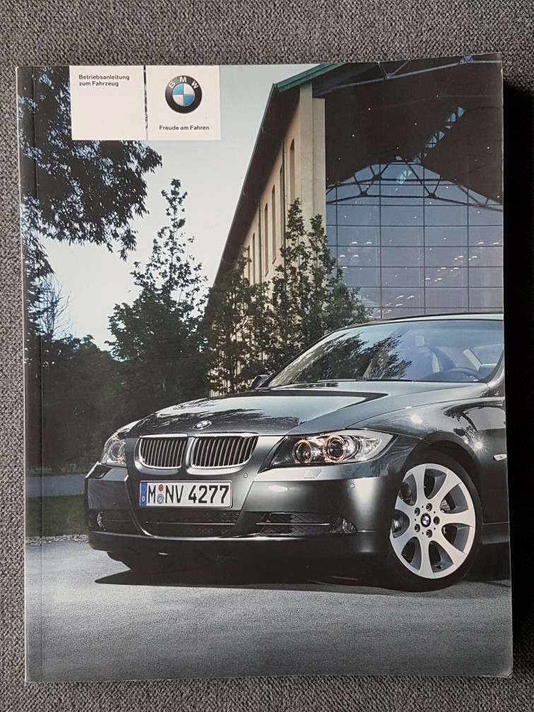 BMW 3 książka obsługi wydanie 2007 DE