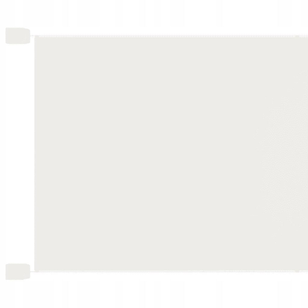 Markiza pionowa, biała, 180x1000 cm, tkanina Oxfor