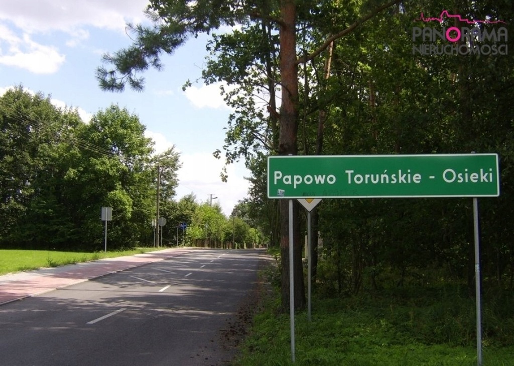 Działka Łysomice, toruński, 939,00 m²