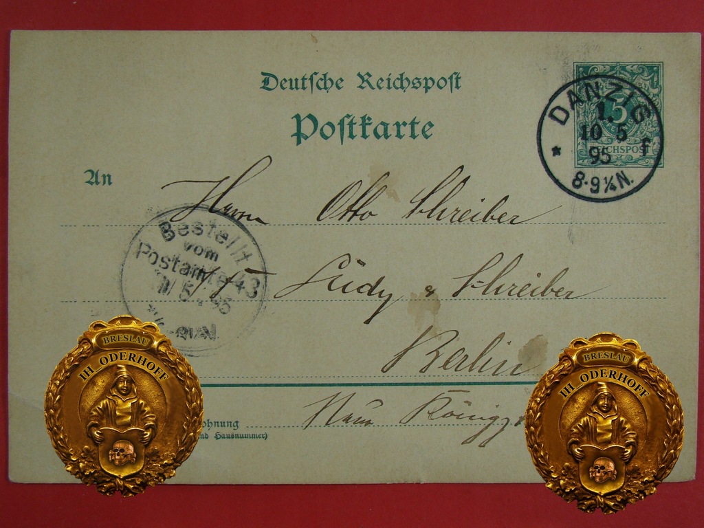 1895 Danzig,Lux Express N951