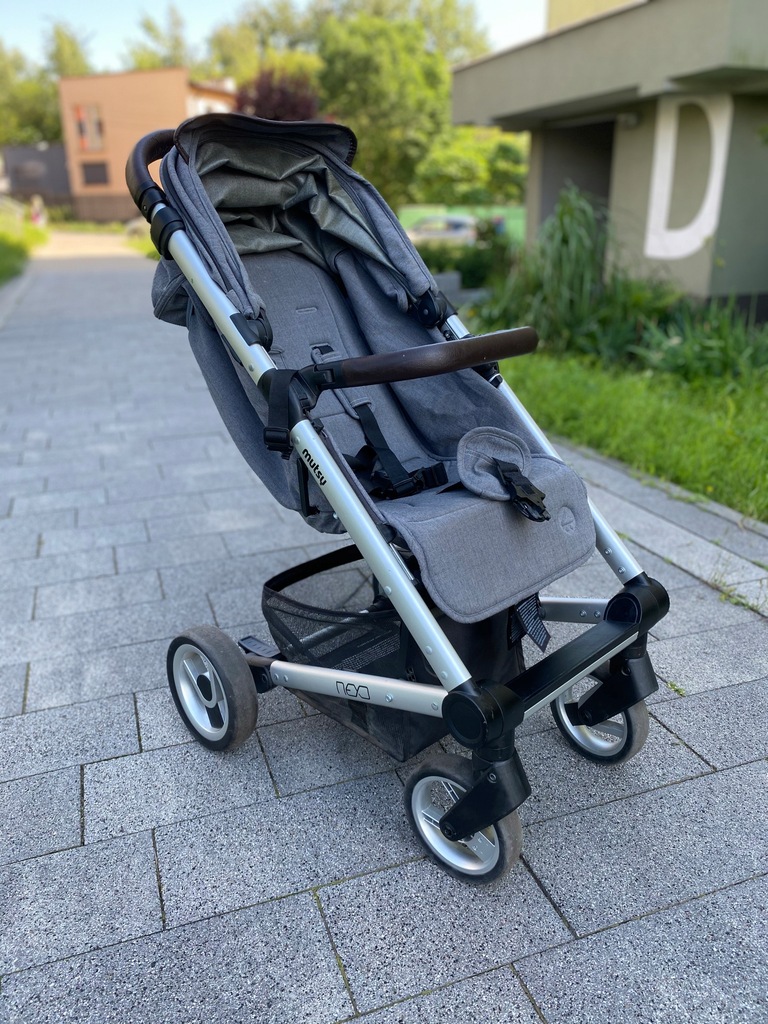 Mutsy nexo top grey melange